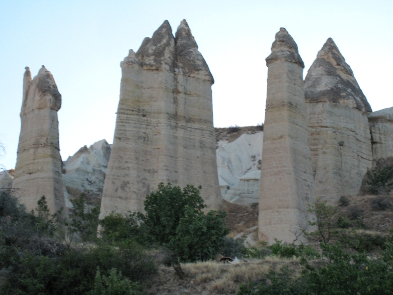 Fairy chimney rock formations, Goreme, Cappadocia Turkey 17.jpg - Goreme, Cappadocia, Turkey